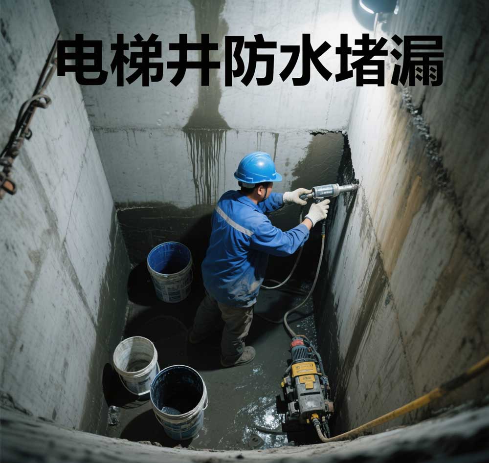 电梯井防水堵漏，宣城专业电梯井漏水维修公司